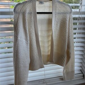 Abercrombie & Fitch Cream Cardigan Sweater